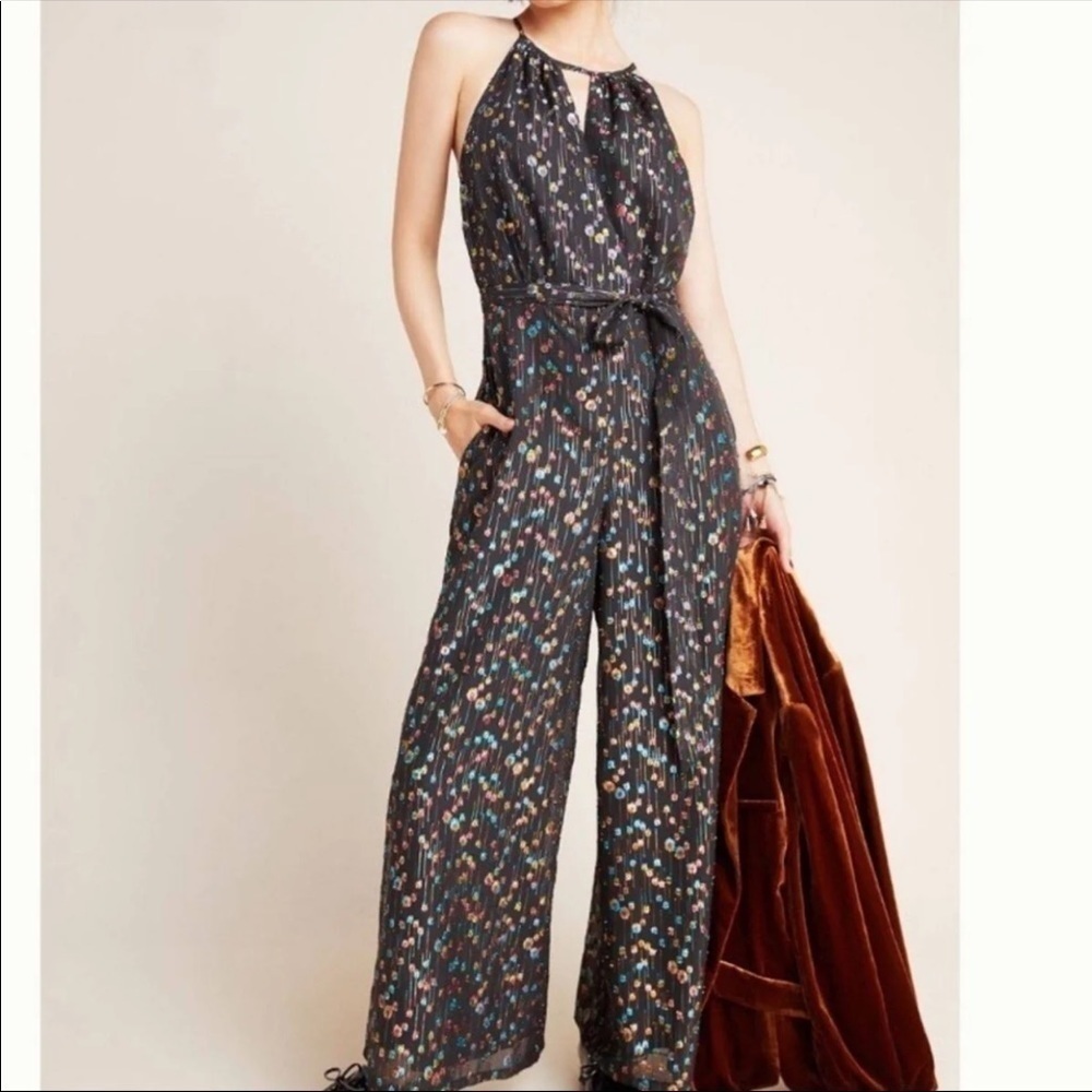 Eva Franco Edits Halter Jumpsuit